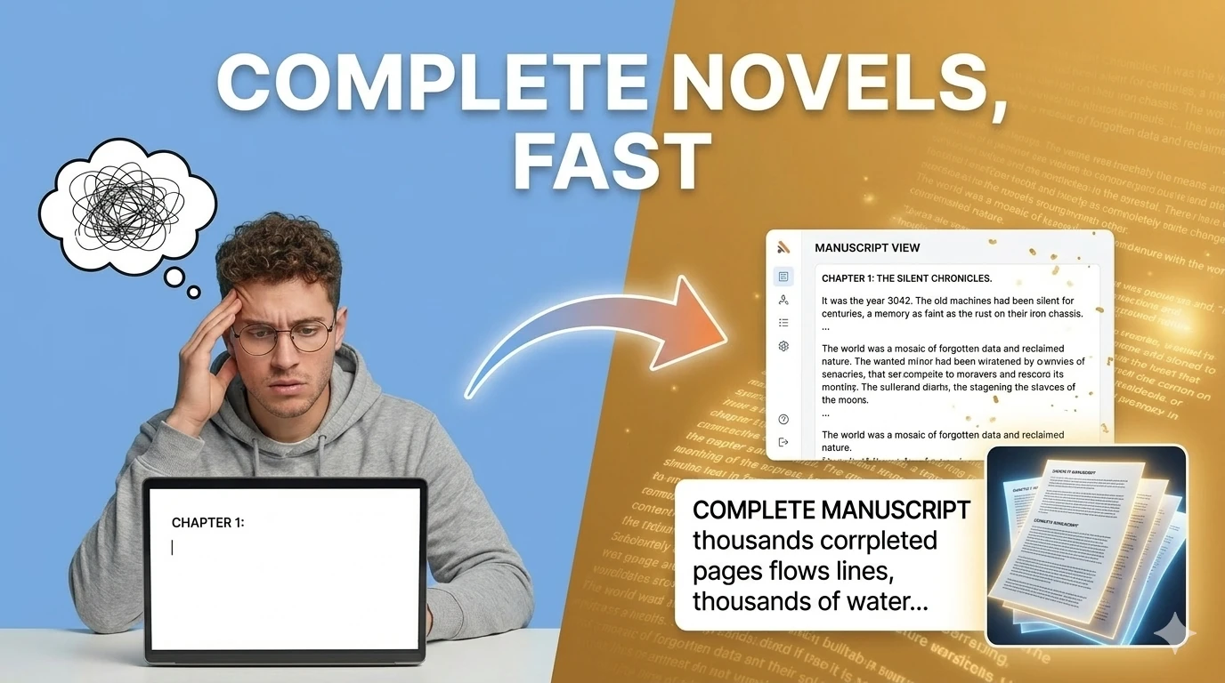 AI Story & Novel Generator preview