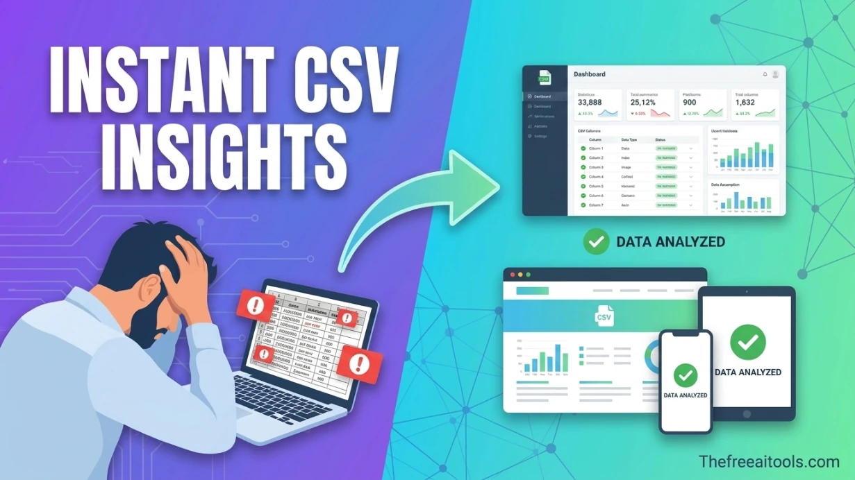 CSV Column Profiler preview