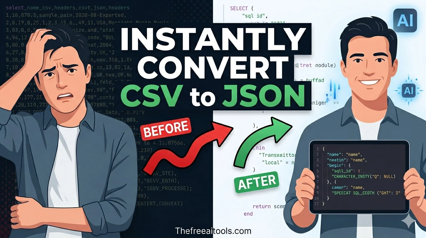 CSV to JSON Converter preview