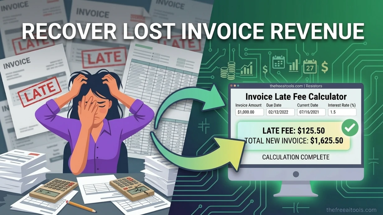 Invoice Due Date & Late Fee Calculator preview