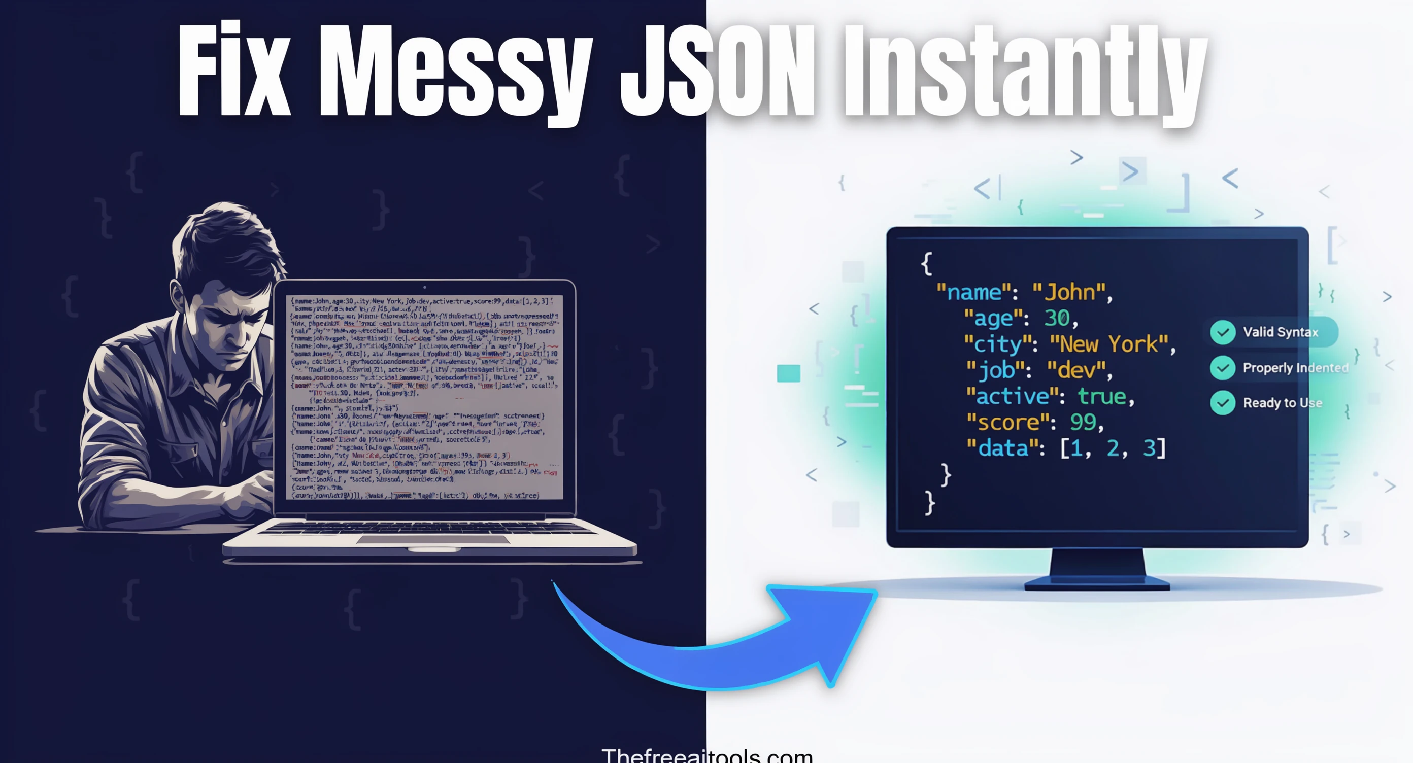 JSON Formatter & Validator preview