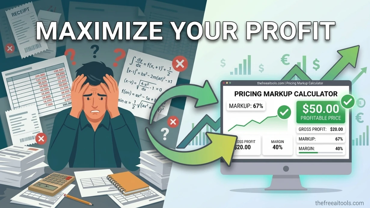 Pricing Markup Calculator preview