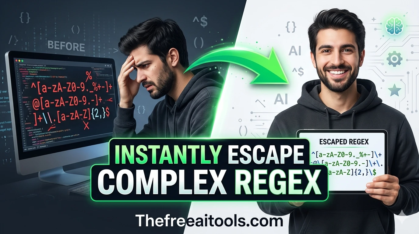 Regex Escape Helper preview