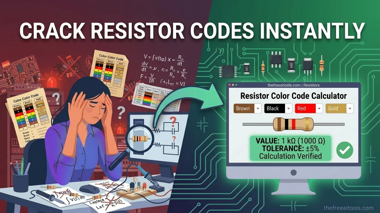 Resistor Color Code Calculator preview