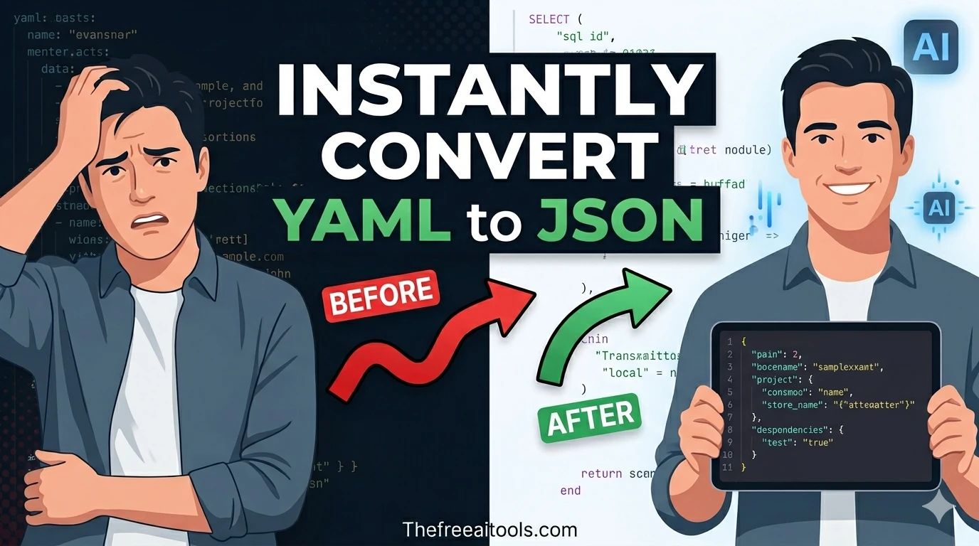 YAML to JSON Converter preview