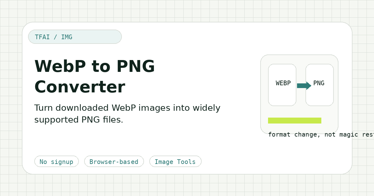 WebP to PNG Converter preview illustration